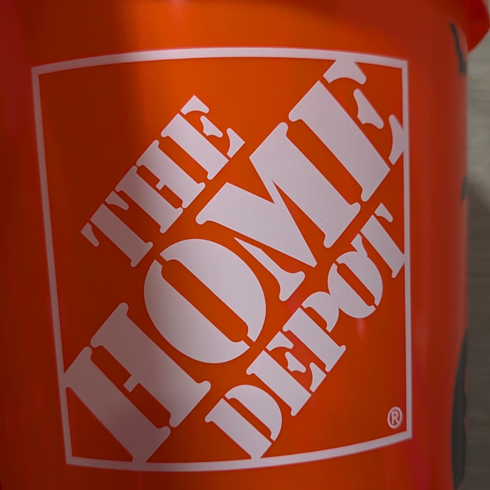 The Home Depot Orange Halloween 2025 Bucket